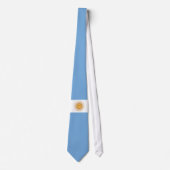 Cravate Drapeau argentin (Devant)