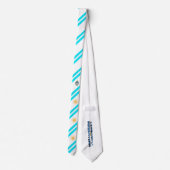 Cravate Drapeau argentin (Dos)