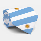 Cravate Drapeau argentin Bandera De Argentina (Roulé)