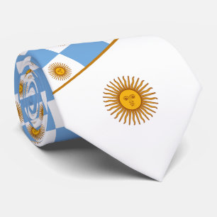 Cravate Drapeau argentin, Drapeau de l'Argentine