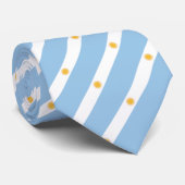Cravate Drapeau Argentine (Roulé)