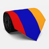 Cravate Drapeau arménien (Roulé)
