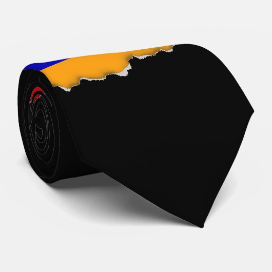 Cravate Drapeau arménien (Roulé)