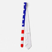 Cravate Drapeau Art déco des États-Unis #2 (Dos)