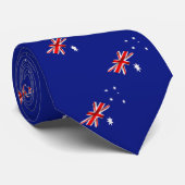 Cravate Drapeau australien (Roulé)