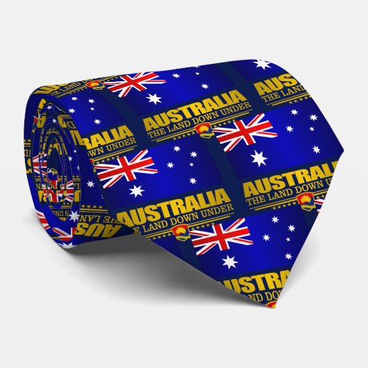 Cravate Drapeau australien 3 (Roulé)