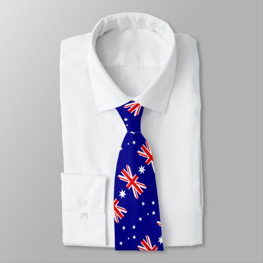 Cravate Drapeau australien patriotique (Attaché)