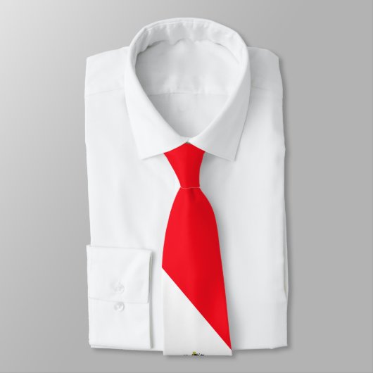 Cravate Drapeau autrichien (Attaché)