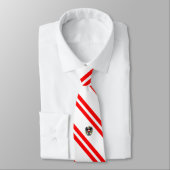 Cravate Drapeau autrichien (Attaché)
