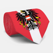 Cravate Drapeau autrichien & affaires Autriche, voyage / s (Roulé)