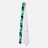 Cravate Drapeau bahamien (Dos)