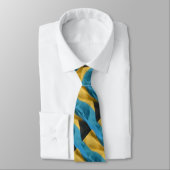 Cravate Drapeau bahamien (Attaché)
