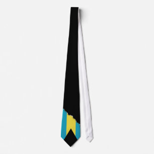 Cravate Drapeau bahamien classique