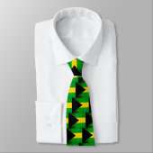Cravate Drapeau bahamien énervé moderne (Attaché)
