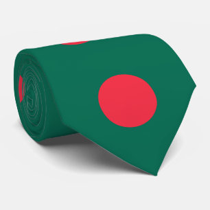 Cravate Drapeau bangladais patriotique