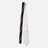 Cravate Drapeau Barbade (Dos)