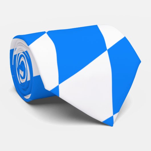 Cravate Drapeau bavarois (Roulé)