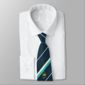 Cravate Drapeau bavarois de rayures (Attaché)