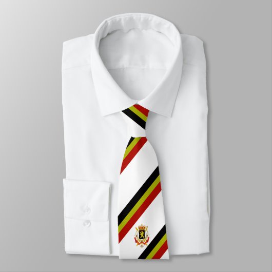 Cravate Drapeau belge (Attaché)