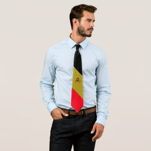 Cravate Drapeau belge