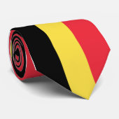 Cravate Drapeau Belgique (Roulé)