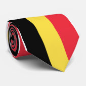 Cravate Drapeau Belgique (Roulé)