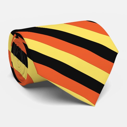 Cravate Drapeau Belgique (Roulé)