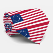 Cravate Drapeau Betsy Ross (Roulé)