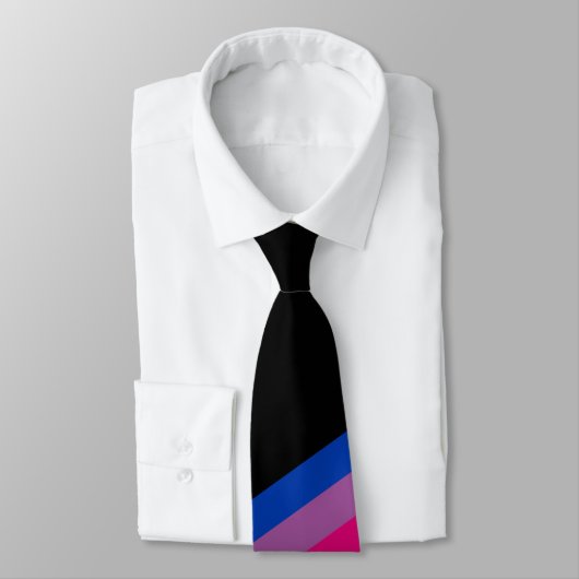 Cravate Drapeau bisexuel (Attaché)