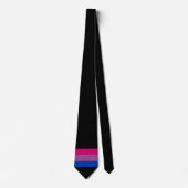 Cravate Drapeau bisexuel (Devant)