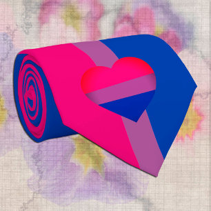 Cravate Drapeau bisexuel et communauté de fierté /drapeau