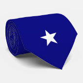 Cravate Drapeau bleu Bonnie (Roulé)