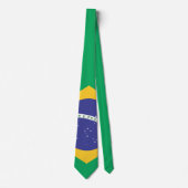Cravate Drapeau Brasil (Devant)