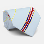 Cravate drapeau britannique à rayures (Roulé)
