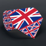 Cravate Drapeau britannique, Drapeau du Royaume-Uni<br><div class="desc">Drapeau britannique,  Drapeau du Cravate du Royaume-Uni par World Flags United.</div>