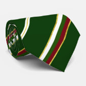 Cravate Drapeau bulgare de rayures (Roulé)