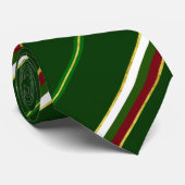 Cravate Drapeau bulgare de rayures (Roulé)