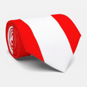 Cravate Drapeau Canada (Roulé)