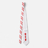 Cravate Drapeau canadien (Dos)