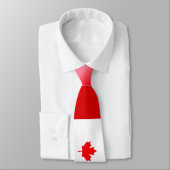 Cravate Drapeau canadien (Attaché)