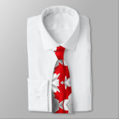 Cravate Drapeau canadien (Attaché)