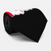 Cravate Drapeau canadien classique (Roulé)