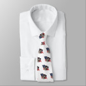 Cravate Drapeau Canne Corso (Attaché)