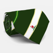 Cravate Drapeau Cardiff rayures (Roulé)