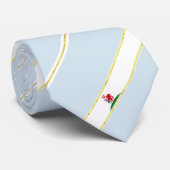 Cravate Drapeau Cardiff rayures (Roulé)