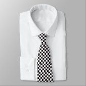 Cravate Drapeau Checkered (Attaché)