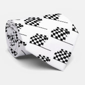 Cravate Drapeau Checkered (Roulé)