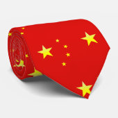 Cravate Drapeau chinois (Roulé)