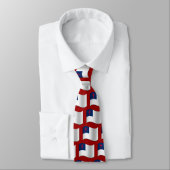 Cravate Drapeau chrétien (Attaché)
