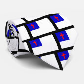 Cravate Drapeau chrétien (Roulé)